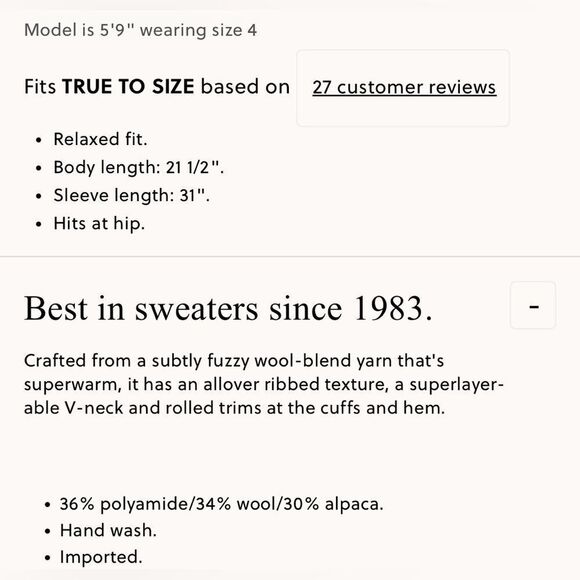 NWT J CREW Ribbed V-neck sweater in wool blend in Teal green - Picture 7 of 7